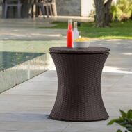 Cool bar Rattan staliukas – šaltkrepšis - Image 3