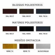 Metalinės tvoralentės HANBUD „Sigma“ - Image 2