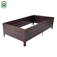 NAUJIENA! Pakelta lysvė KLASIKA GARDEN, dažyta pagal RAL8017