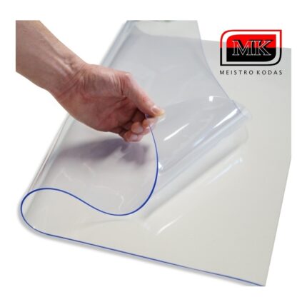 PVC skaidrus tentas 300mkr