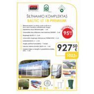 Šiltnamis Baltic LT 18 PREMIUM - Image 3