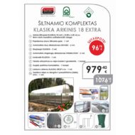 Šiltnamis KLASIKA Arkinis 18 EXTRA - Image 3