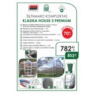 Šiltnamis KLASIKA House 3 PREMIUM - Image 2